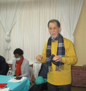 El coordinador en el exterior de Alianza País Luis Mayobanéx Rodríguez